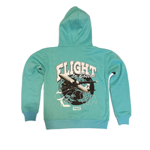 Load image into Gallery viewer, &quot;Flight to Boston&quot; Puff Paint Hoodie